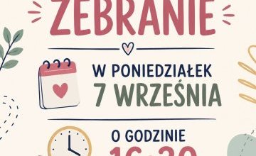ZEBRANIE ORGANIZACYJNE 2026